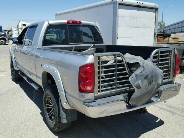 3D7MX39A27G787572 - 2007 DODGE RAM 3500 M SILVER photo 3