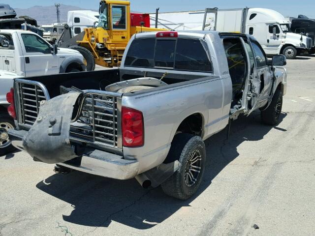 3D7MX39A27G787572 - 2007 DODGE RAM 3500 M SILVER photo 4