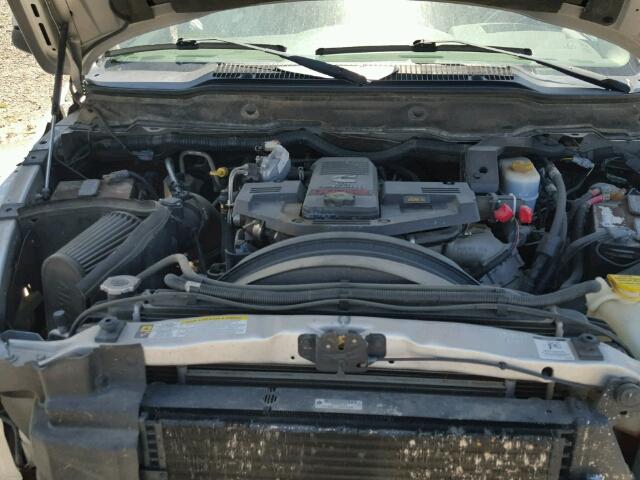 3D7MX39A27G787572 - 2007 DODGE RAM 3500 M SILVER photo 7