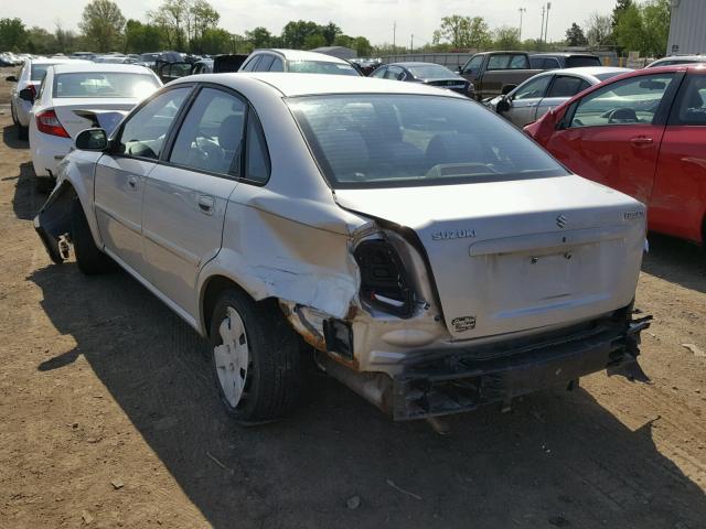 KL5JD56Z55K092638 - 2005 SUZUKI FORENZA S SILVER photo 3