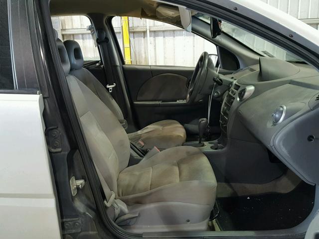 1G8AJ55F97Z126028 - 2007 SATURN ION LEVEL SILVER photo 5