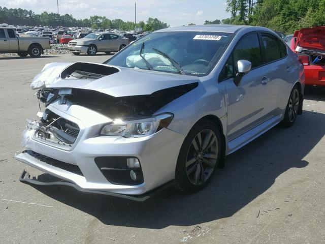 JF1VA1E60G9816773 - 2016 SUBARU WRX PREMIU SILVER photo 2