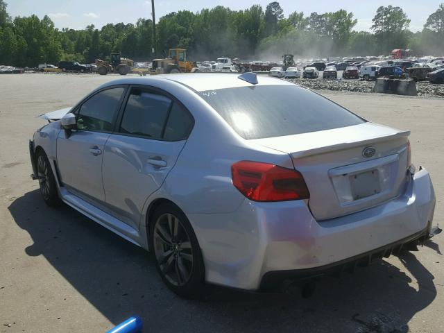 JF1VA1E60G9816773 - 2016 SUBARU WRX PREMIU SILVER photo 3