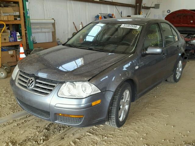 3VWTK69M99M606968 - 2009 VOLKSWAGEN CITY JETTA GRAY photo 2