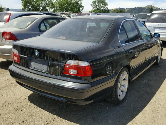 WBADT43413G032253 - 2003 BMW 525 I AUTO BLACK photo 4