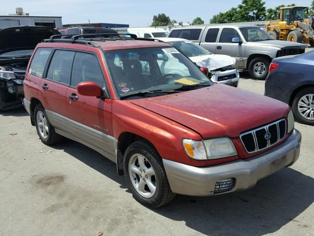 JF1SF65572H754490 - 2002 SUBARU FORESTER S 栗色 照片 1