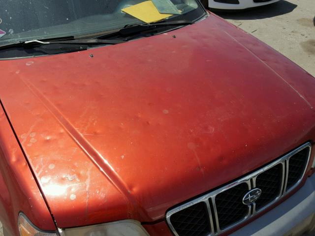 JF1SF65572H754490 - 2002 SUBARU FORESTER S 栗色 照片 9