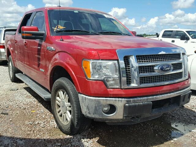 1FTFW1ET1CFC08438 - 2012 FORD F150 RED photo 1