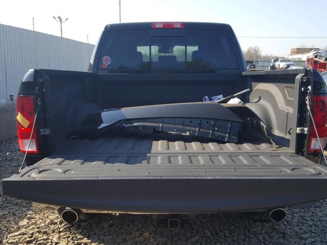 3C6RR7LT5HG738807 - 2017 RAM 1500 SLT BLACK photo 9