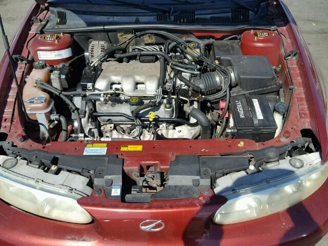 1G3NF52E81C113155 - 2001 OLDSMOBILE ALERO GLS 栗色 照片 7