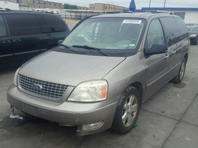 2FMZA58286BA22015 - 2006 FORD FREESTAR L GRAY photo 2