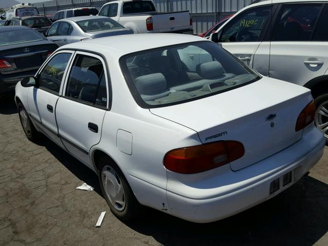 1Y1SK52871Z438140 - 2001 CHEVROLET GEO PRIZM WHITE photo 3