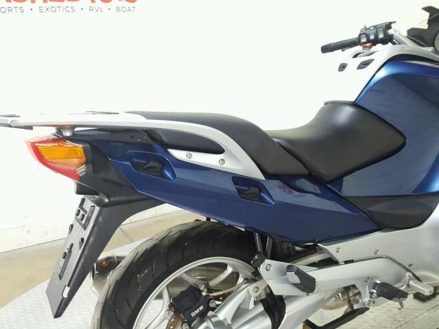 WB10388037ZT12018 - 2007 BMW R1200 RT BLUE photo 16