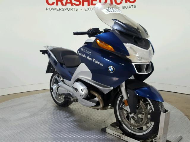 WB10388037ZT12018 - 2007 BMW R1200 RT BLUE photo 2
