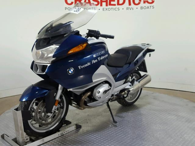 WB10388037ZT12018 - 2007 BMW R1200 RT BLUE photo 4