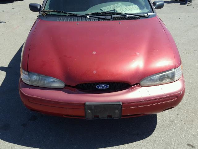 3FALP6536VM114626 - 1997 FORD CONTOUR BA MAROON photo 9