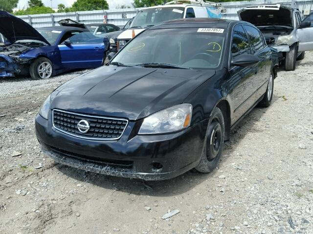 1N4AL11DX6N322021 - 2006 NISSAN ALTIMA S BLACK photo 2