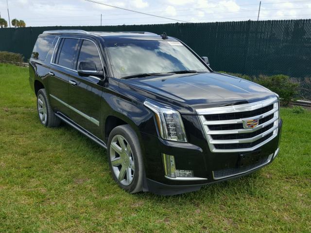 1GYS3JKJ4GR190543 - 2016 CADILLAC ESCALADE E BLACK photo 1