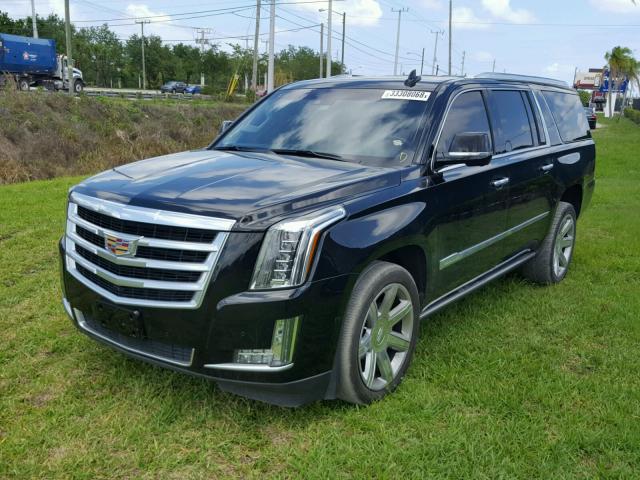 1GYS3JKJ4GR190543 - 2016 CADILLAC ESCALADE E BLACK photo 2