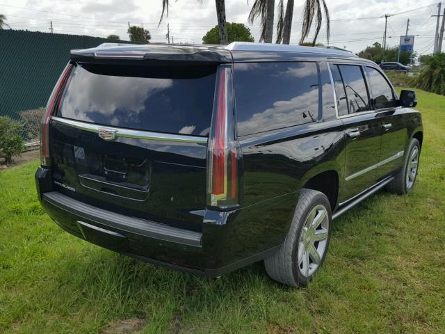 1GYS3JKJ4GR190543 - 2016 CADILLAC ESCALADE E BLACK photo 4