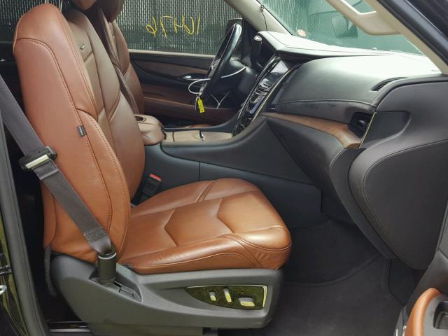 1GYS3JKJ4GR190543 - 2016 CADILLAC ESCALADE E BLACK photo 5