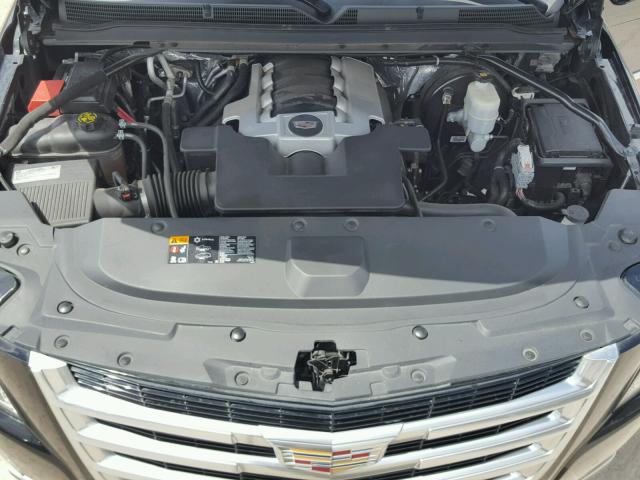 1GYS3JKJ4GR190543 - 2016 CADILLAC ESCALADE E BLACK photo 7