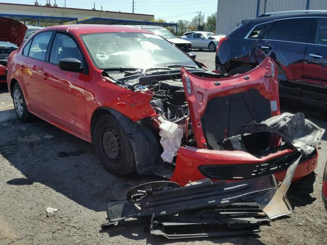 3VW2K7AJ8EM328559 - 2014 VOLKSWAGEN JETTA BASE 红色 照片 1