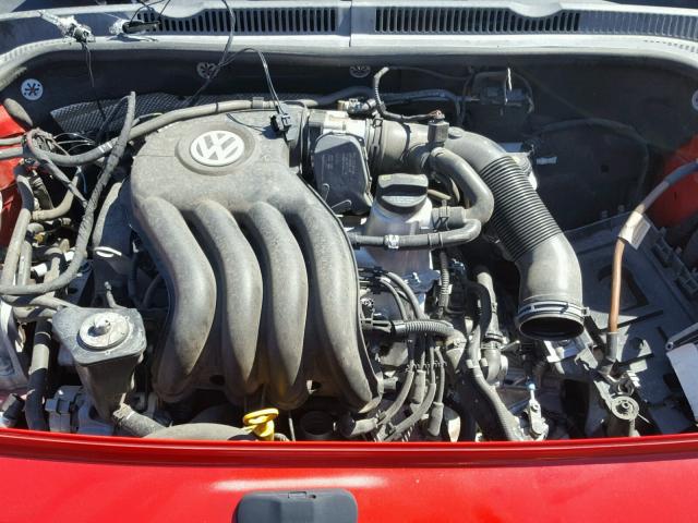 3VW2K7AJ8EM328559 - 2014 VOLKSWAGEN JETTA BASE 红色 照片 7