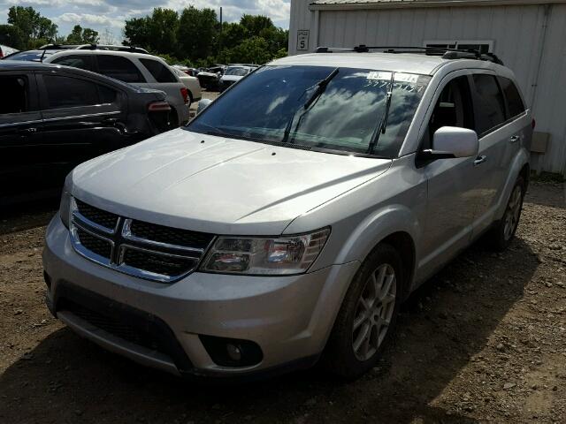 3C4PDDFG3CT163313 - 2012 DODGE JOURNEY R/ SILVER photo 2