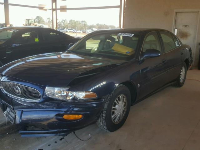 1G4HP52K334203788 - 2003 BUICK LESABRE CU BLUE photo 2