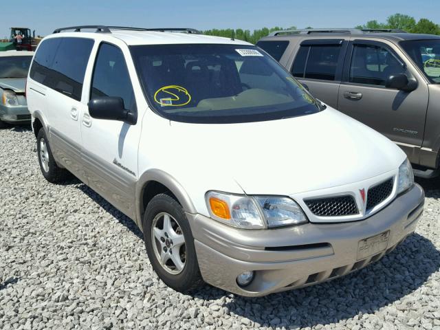 1GMDX03EX1D143838 - 2001 PONTIAC MONTANA WHITE photo 1