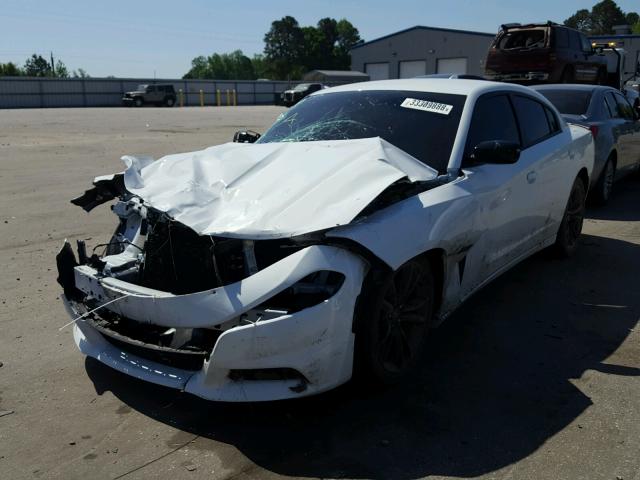 2C3CDXCT9HH667550 - 2017 DODGE CHARGER R/ WHITE photo 2