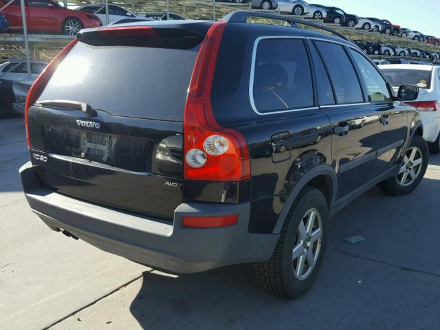 YV4CZ592161249654 - 2006 VOLVO XC90 BLACK photo 4