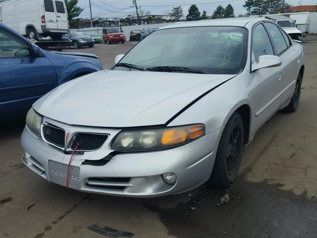 1G2HX54K024111025 - 2002 PONTIAC BONNEVILLE SILVER photo 2