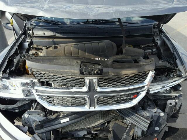 3C4PDDBG2CT289703 - 2012 DODGE JOURNEY SX GRAY photo 7