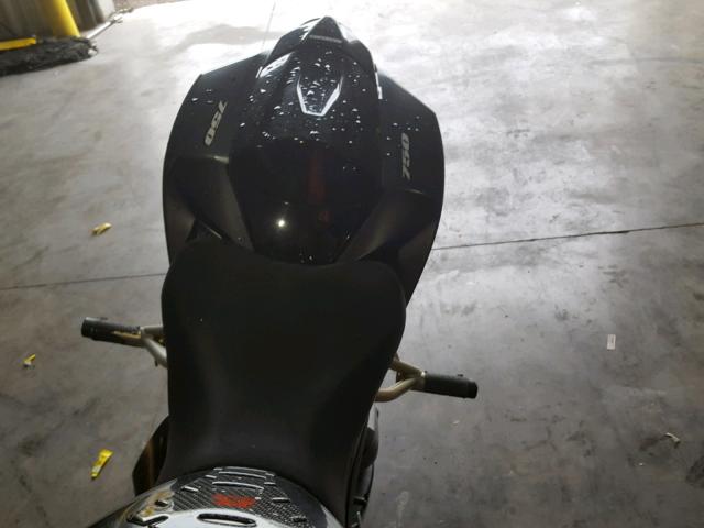 JS1GR7LA492102253 - 2009 SUZUKI GSX-R750 BLACK photo 6