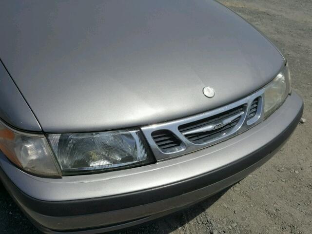 YS3DF78K617001430 - 2001 SAAB 9-3 SE CHARCOAL photo 9