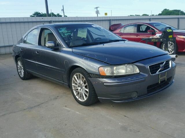 YV1RS592472607496 - 2007 VOLVO S60 2.5T GRAY photo 1