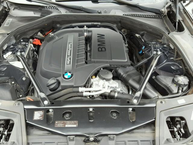 WBA5B1C58ED484008 - 2014 BMW 535 I CHARCOAL photo 7