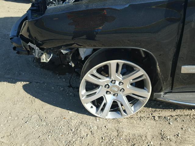 1GYS4HKJ9GR437691 - 2016 CADILLAC ESCALADE E BLACK photo 9