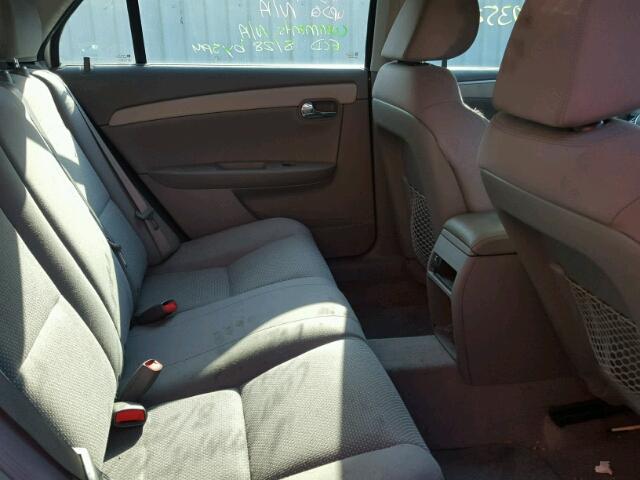 1G1ZB5EB1A4135693 - 2010 CHEVROLET MALIBU LS ვერცხლისფერი ფოტო 6