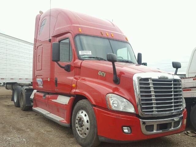 1FUJGLBG6BSAW3263 - 2011 FREIGHTLINER CASCADIA 1 RED photo 1