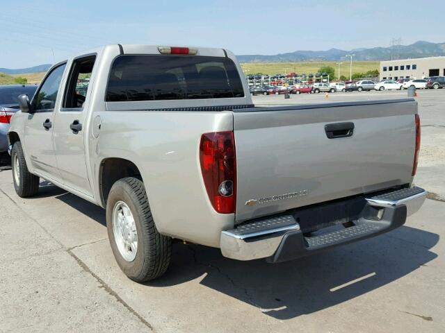 1GCCS136058111315 - 2005 CHEVROLET COLORADO GRAY photo 3