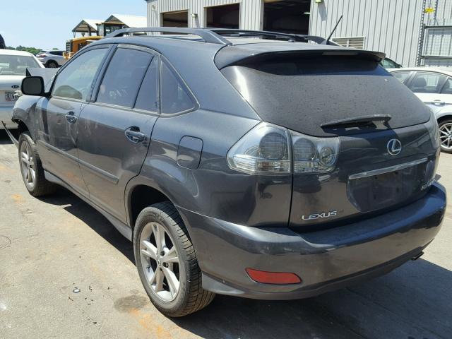 JTJHW31U460019533 - 2006 LEXUS RX 400H GRAY photo 3