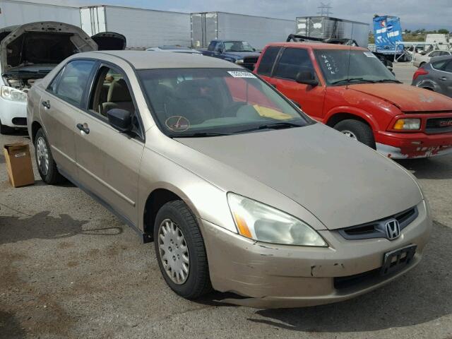 1HGCM55134A105830 - 2004 HONDA ACCORD GOLD photo 1