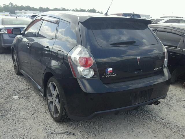 5Y2SR67009Z449307 - 2009 PONTIAC VIBE GT BLACK photo 3