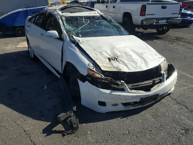 JH4CL96836C002580 - 2006 ACURA TSX WHITE photo 1