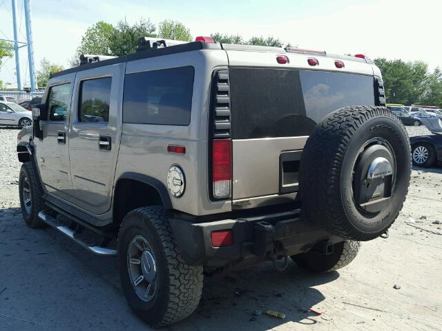 5GRGN23U46H104798 - 2006 HUMMER H2 GOLD photo 3