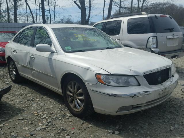 KMHFC46F86A132040 - 2006 HYUNDAI AZERA SE WHITE photo 1