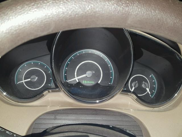 1G1ZF57518F154142 - 2008 CHEVROLET MALIBU HYB ლურჯი ფოტო 8